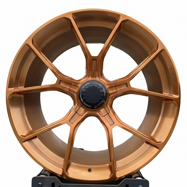 Custom Brushed Bronze Forged Wheels - High Performance 5X130 & 5X112 in Sizes 19