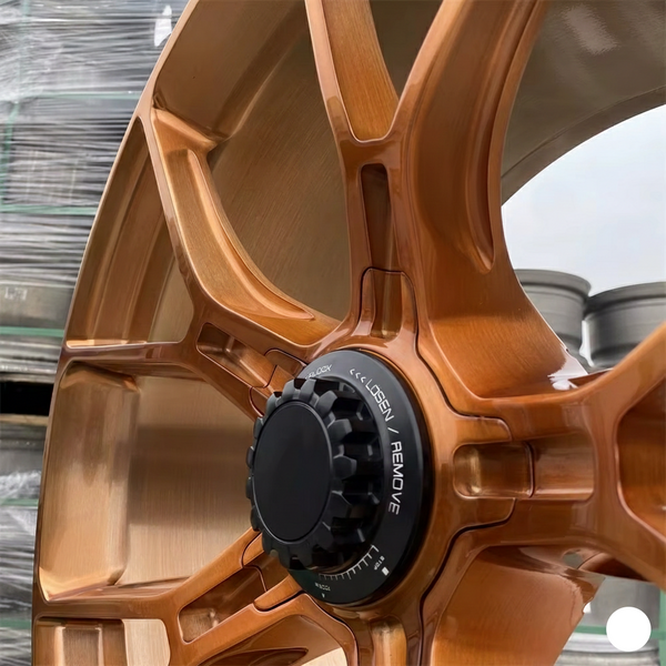 Custom Brushed Bronze Forged Wheels - High Performance 5X130 & 5X112 in Sizes 19