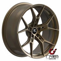 Custom Concave Design Five Split Forged Wheels Matte Bronze 18/19/20/21/22/23/24 M2 M3 M4 M5